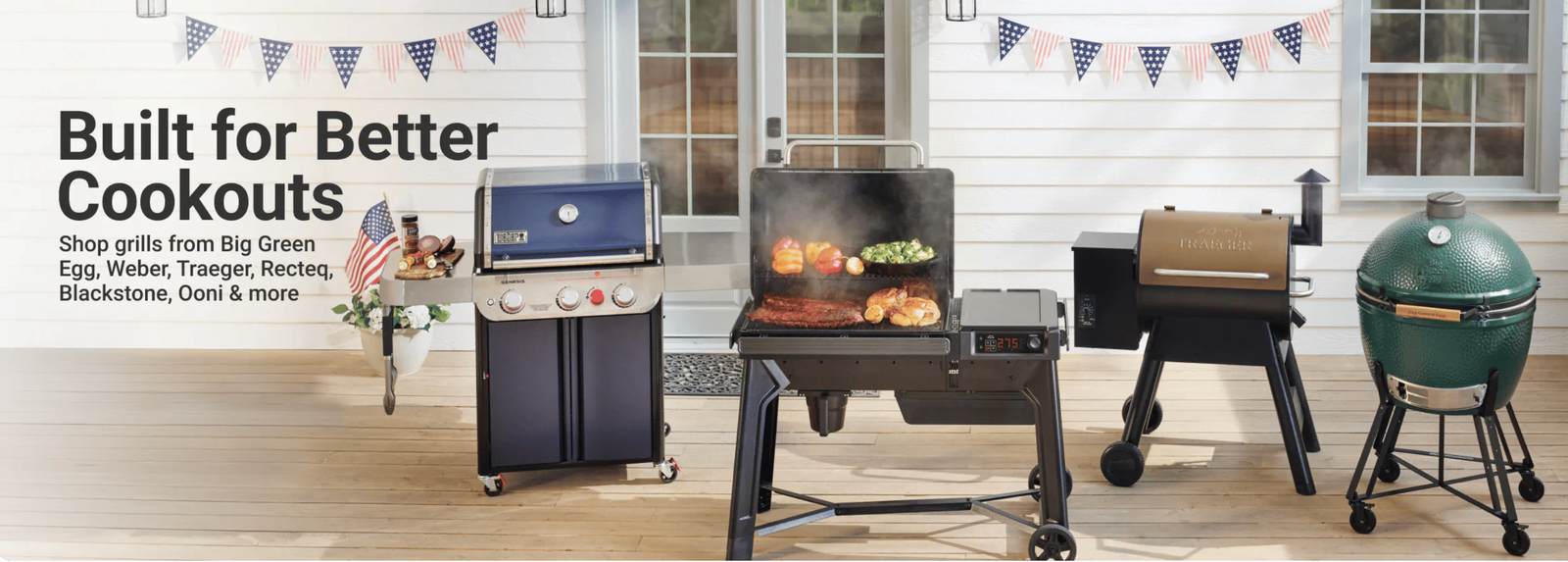 Built for Better Cookouts — Shop Grills